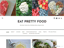 Tablet Screenshot of eatprettyfood.com